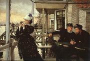 James Tissot The Captain's Daughter USA oil painting reproduction